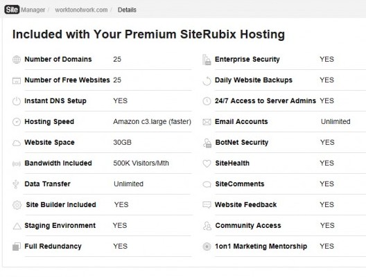 siterubix hosting